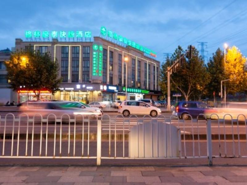Greentree Inn Shanghai Minhang District Beiqiao Subway Station Express Hotel المظهر الخارجي الصورة